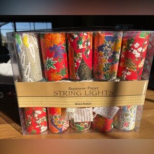 Japanese Paper String Lights